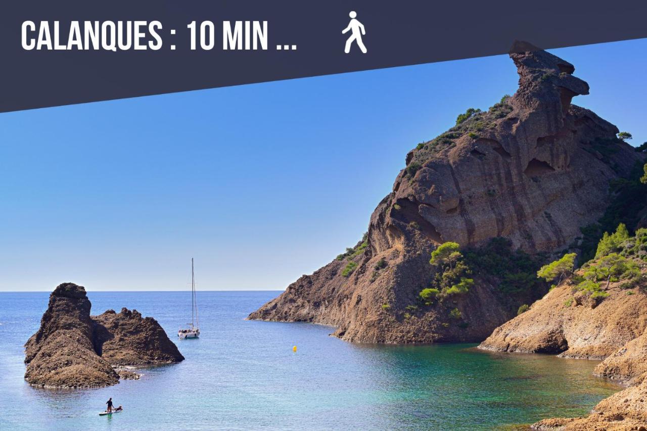 Appartamento Sunny Duplex 4Pers 50M2 A 2Mn A Pieds Du Vieux Port La Ciotat Esterno foto