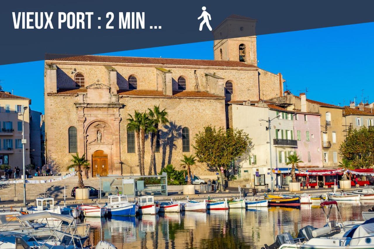 Appartamento Sunny Duplex 4Pers 50M2 A 2Mn A Pieds Du Vieux Port La Ciotat Esterno foto